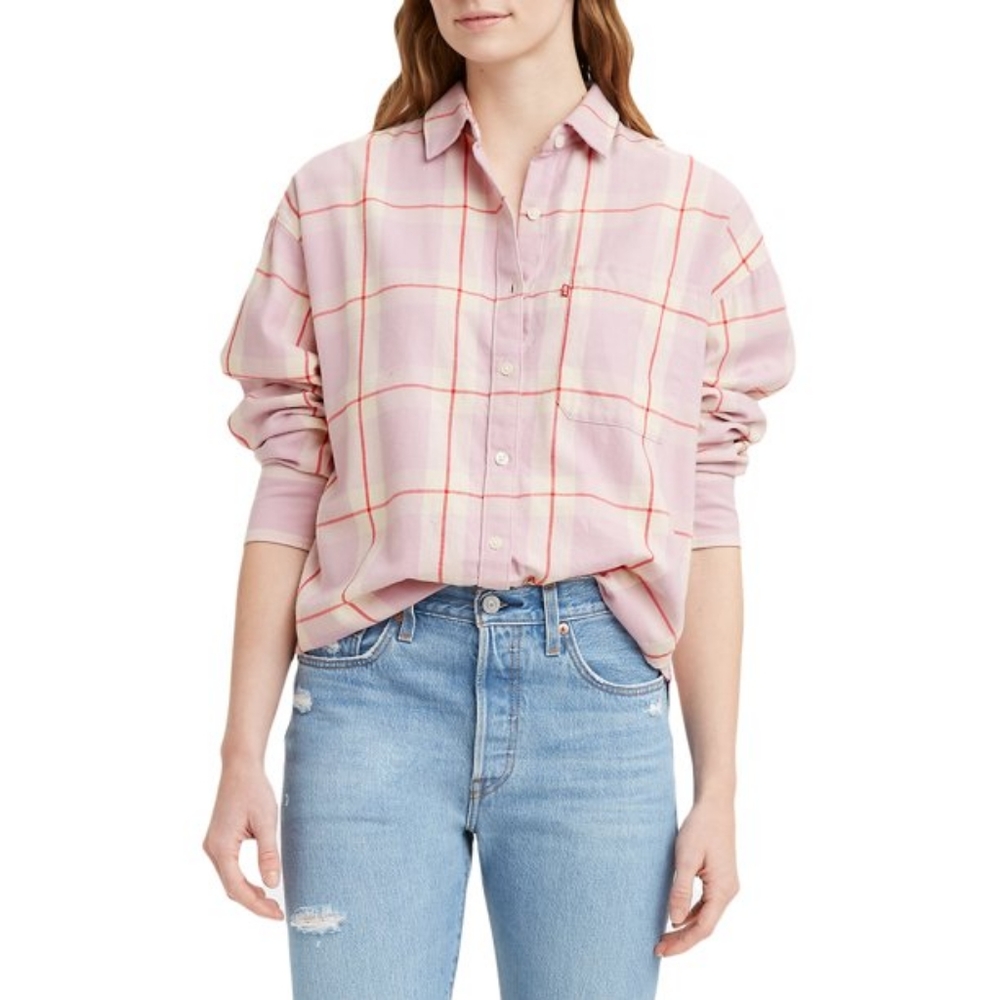 Levi's Large Pink Flannel